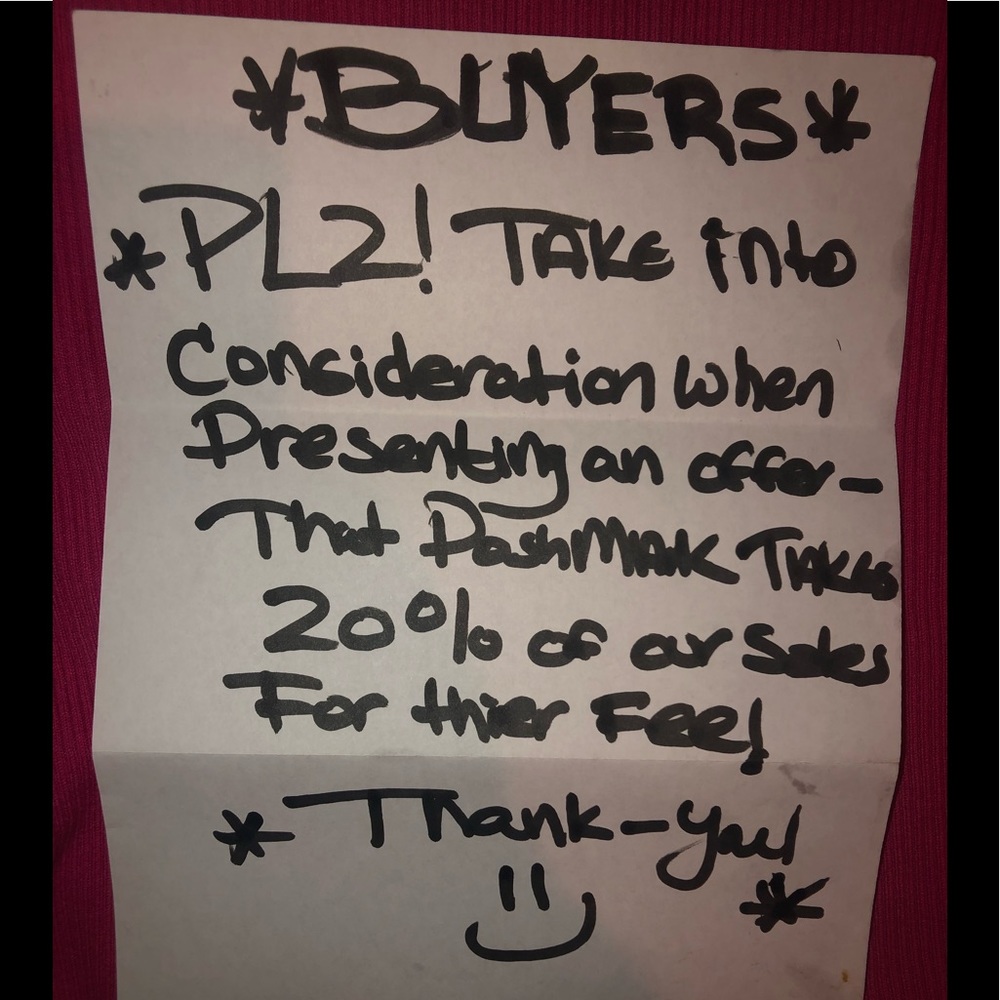 Reasonable offers only plz